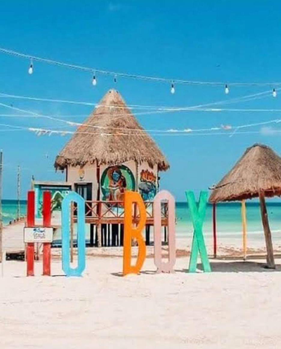 El Corazon Mexican0 Isla Holbox Bagian luar foto